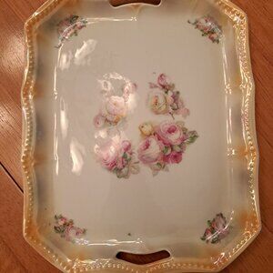 P.K. Silesia Porcelain Vanity Dresser Tray